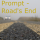Writing Prompt- Road's End